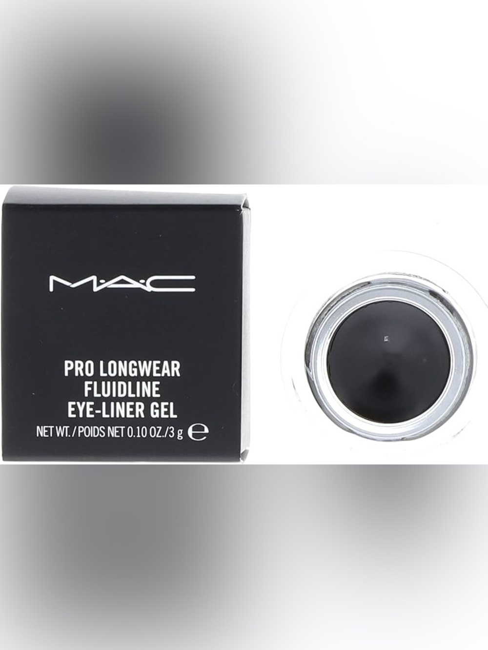MAC Cosmetics Pro Longwear Fluidline Eyeliner Gel in Blacktrack Makeup eyeliner